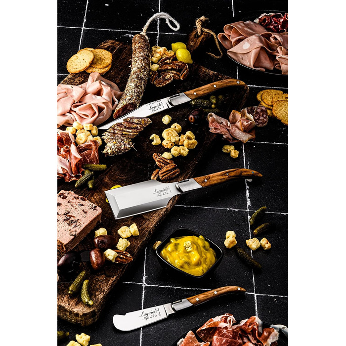 Набор ножей для мяса 3 предмета Luxury Line Laguiole Style de Vie