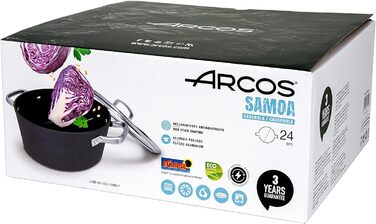 Сковорода для тушения с крышкой 28 см Samoa Arcos