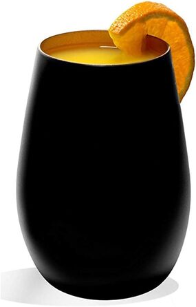 Набор стаканов 6 шт. 465 мл, матовый черный Serie Olympic Stölzle Lausitz