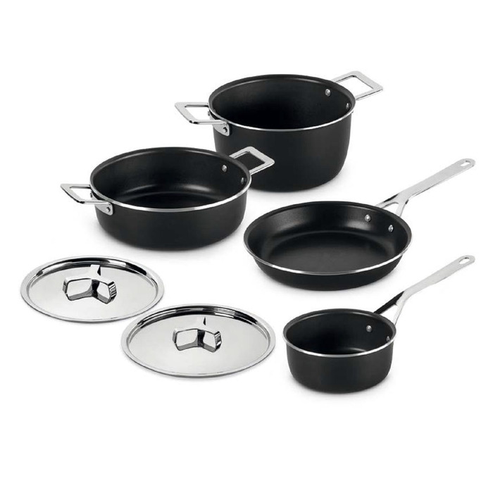 Сковорода 24 см, черная Pots & Pans Alessi