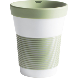 Чашка 0,35 л, с крышкой оливковая Сupit To Go Mugs Magic Grip Kahla