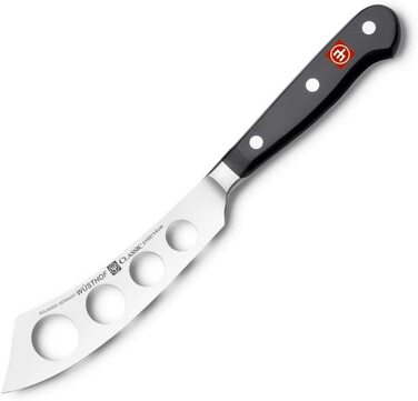 Нож для сыра WÜSTHOF из нержавеющей стали, 14 см, черный