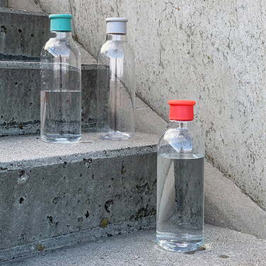 Бутылка для воды 0,75 л, светло-серая Drink It Rig-Tig by Stelton