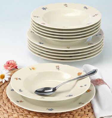 Набор тарелок 12 предметов Blütenmeer Marie-Luise Seltmann