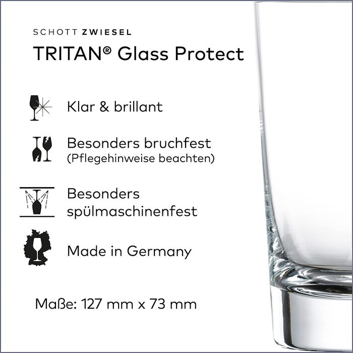 Набор универсальных бокалов 334 мл 6 предметов Basic Bar Selection Schott Zwiesel