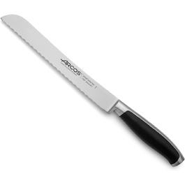Серия Arco 178700 Киотский хлебнй нож - лезвие из нержавеющей стали, кованой нитрумом, 220 мм - ручка полиоксиметиленового (POM) цвета Чернй