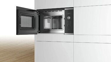 Встраиваемая микроволновая печь Bosch Home Appliances 6 серии / 800 Вт / 20 л / 7 автоматических программ