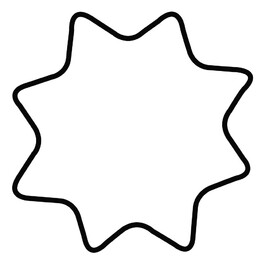 Формочка для печенья "8-ми лучевая звезда " металлическая 4 см Kaiser