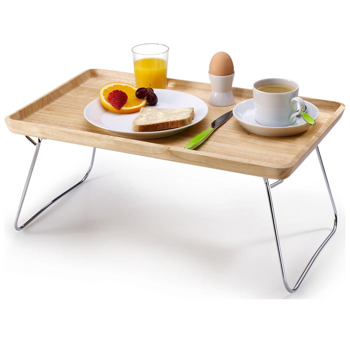 Столик для завтрака в постель, каучуковое дерево 53 х 32 см Continenta