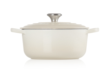 Кастрюля круглая 4,2 л меренга Meringue Le Creuset