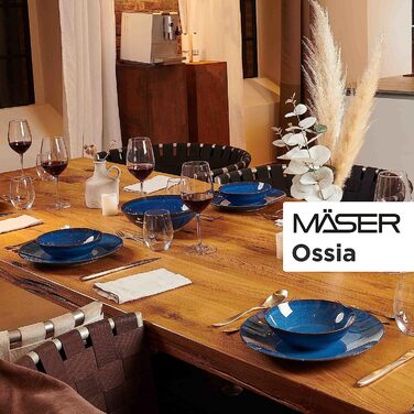 Набор столовой посуды на 6 человек 12 предметов Ossia Series MÄSER