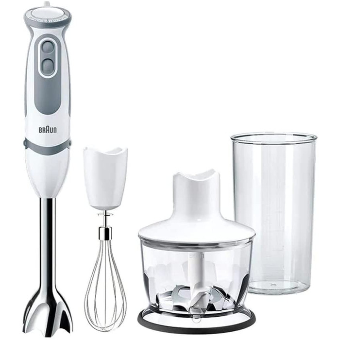 Braun Household Погружной блендер Braun MultiQuick 5 Vario / 3 в 1 / 1000 Вт погружной блендер luazon home lbr 23 белый фиолетовый