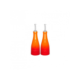 Дозатор для уксуса и масла набор 2 предмета оранжевый Le Creuset