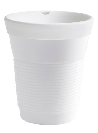 Чашка 0,35 л, с крышкой белая Сupit To Go Mugs Magic Grip Kahla