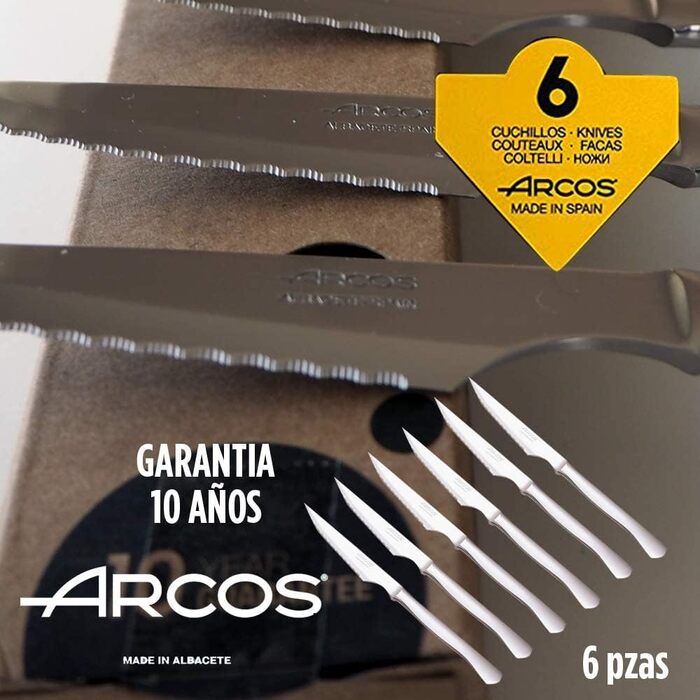 Набор из 6 ножей для стейка Arcos