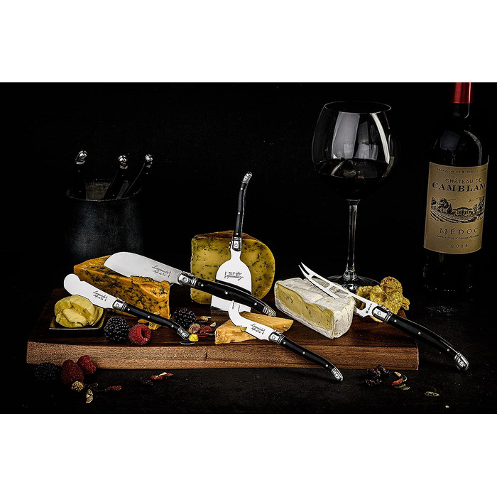 Набор ножей для сыра 5 предметов Premium Line Laguiole Style de Vie