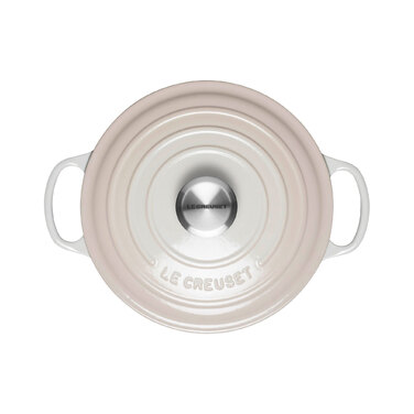 Кастрюля/жаровня 26 см Meringue Le Creuset