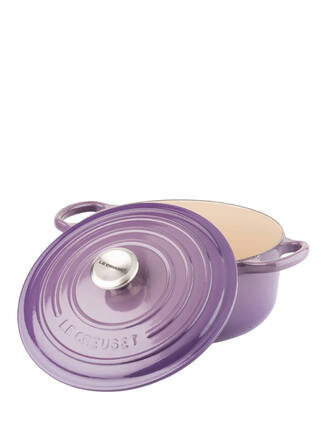 Кастрюля/жаровня 20 см фиолетовая Ultra Violet Le Creuset