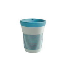 Чашка 0,35 л, с крышкой зеленая лагуна Сupit To Go Mugs Magic Grip Kahla