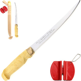Классический нож для филе Marttiini 31 см, лезвие 19 см точилка для ножей RTX/комбинированнй нож для филе и точилка