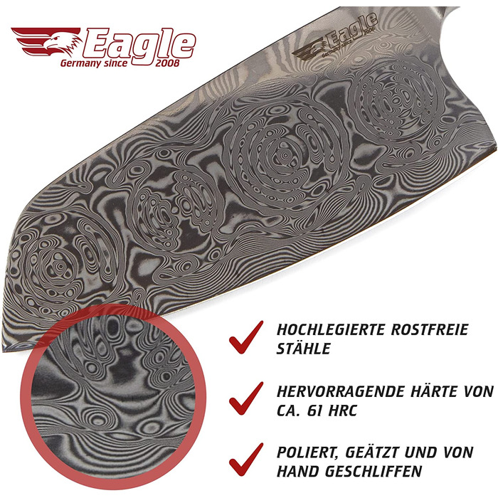 Вилка для мяса Eagle Professional, немецкая ножевая сталь