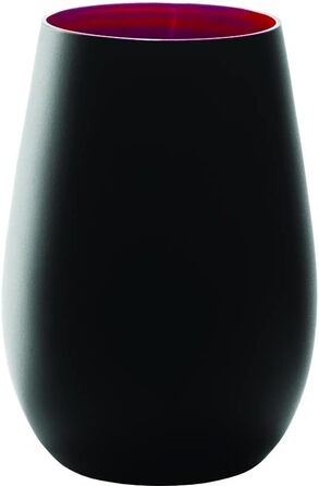Набор универсальных стаканов 6 шт. 465 мл, черно-красный Elements Glasses Stölzle Lausitz