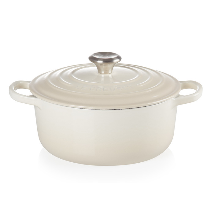 Кастрюля/жаровня 20 см Meringue Le Creuset