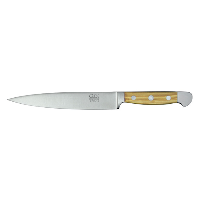 Филейный нож с гибким лезвием 18 см Alpha Olive Guede