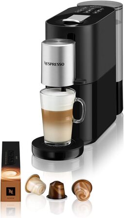 Капсульная кофемашина 1 л 1500 Вт, черная Nespresso Atelier XN8908 Krups