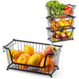 Металлическая корзина для овощей и фруктов 31 x 17,5 x 15,5 см Vilde