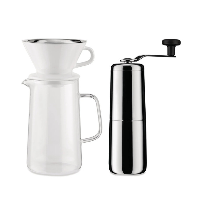 Alessi Набор для приготовления кофе 4 предмета Slow Coffee Alessi