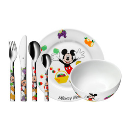 Набор детской посуды 6 предметов Mickey Mouse WMF