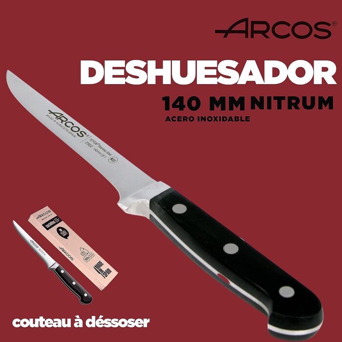 Нож для обвалки 14 см Cuchillos Arcos