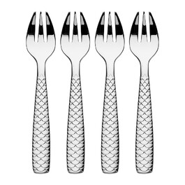Набор вилок для устриц 14 см 4 предмета Colombina Fish Alessi