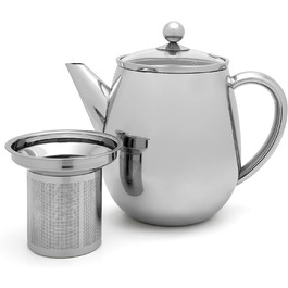 Заварочный чайник Bredemeijer - Duet Eva из нержавеющей стали, 1.1 л