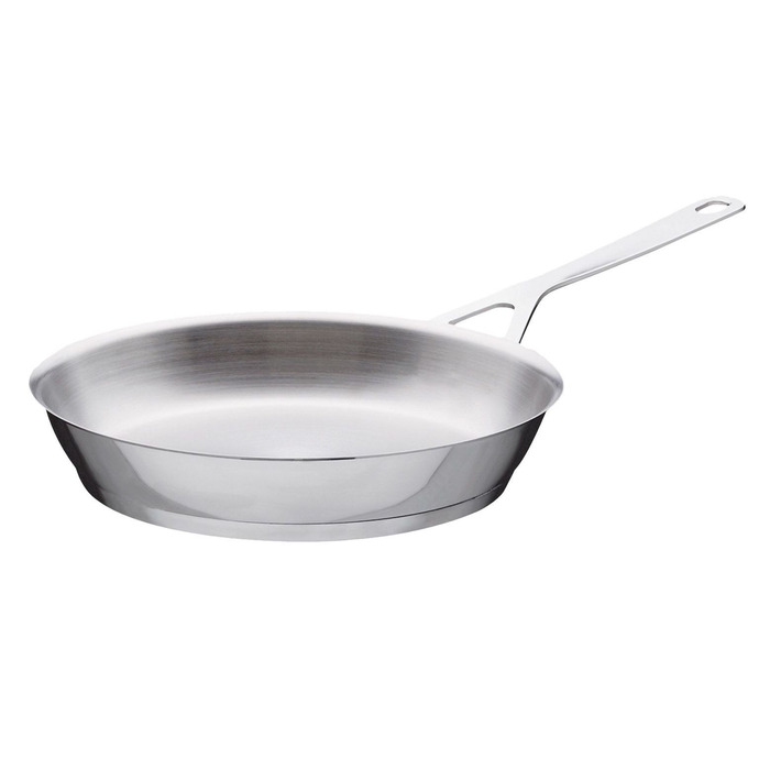 Сковорода 24 см 1,7 л металлик Pots & Pans Alessi