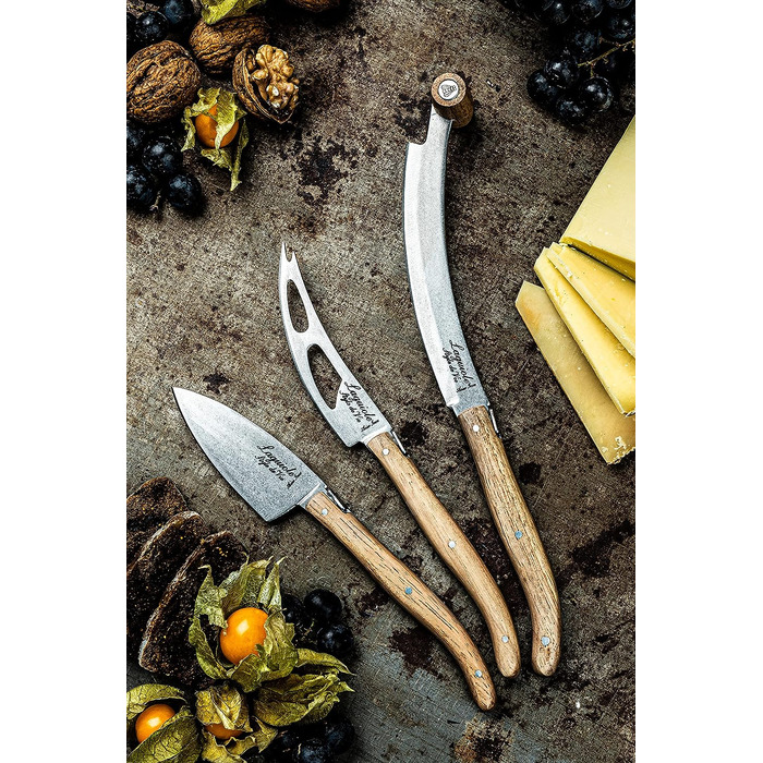 Набор ножей для сыра 3 предмета Luxury Line Laguiole Style de Vie