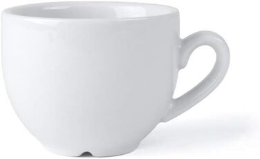 Набор кофейных чашек 100 мл, 6 предметов, белый Holst Porzellan
