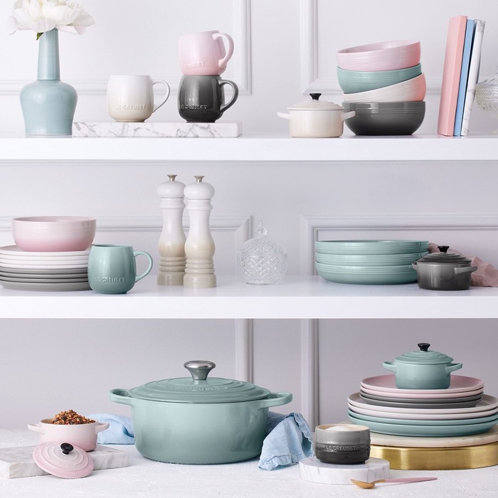 Тарелка 27 см Shell Pink Coupe Le Creuset