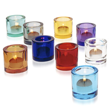 Подсвечник для чайной свечи 6,9х6 см голубой Kivi Iittala