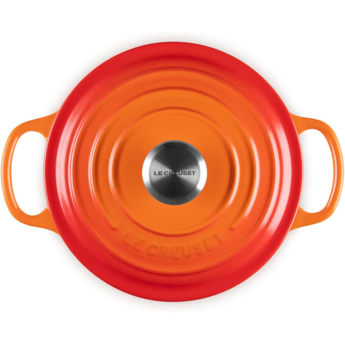 Кастрюля чугунная 1,8 л Red Flame Signature Le Creuset