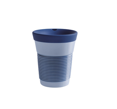 Чашка 0,35 л, с крышкой глубокий морской синий Сupit To Go Mugs Magic Grip Kahla
