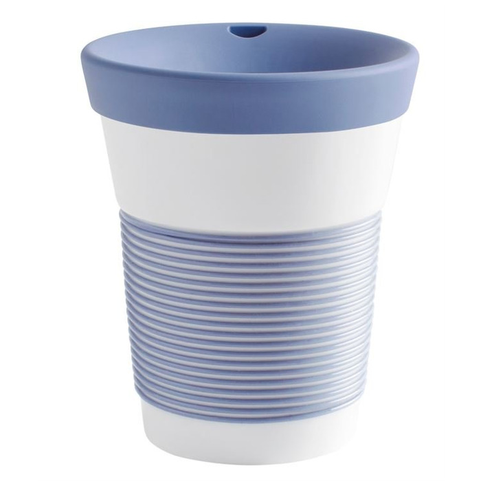 Чашка 0,35 л, с крышкой голубая Сupit To Go Mugs Magic Grip Kahla