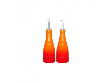 Дозатор для уксуса и масла набор 2 предмета оранжевый Le Creuset