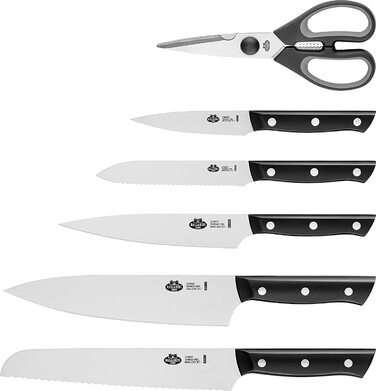 Набор ножей с подставкой 7 предметов Chienti Ballarini
