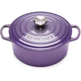 Кастрюля/жаровня 20 см фиолетовая Ultra Violet Le Creuset