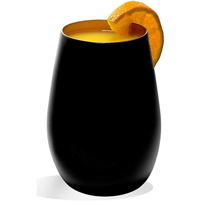 Набор стаканов 6 шт. 465 мл, матовый черный Serie Olympic Stölzle Lausitz