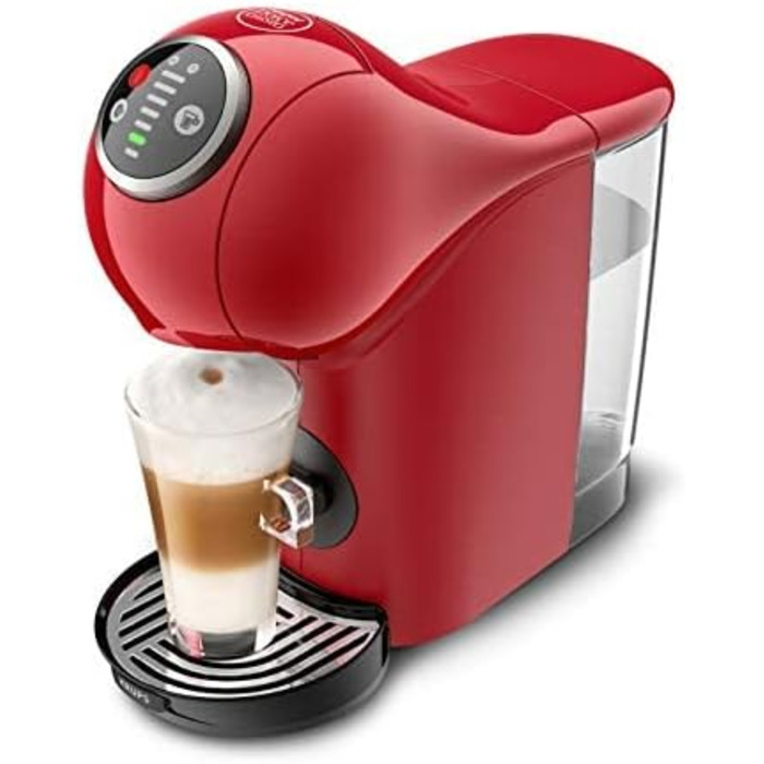 Krups Капсульная кофемашина 0.8 л 1500 Вт, красная NESCAFÉ Dolce Gusto Genio S Plus KP3405 Krups кофемашина автоматическая rondell rde 1114