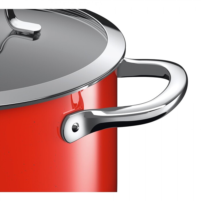 Кастрюля, глубокая 20 см Passion Colours Red Silit (21 0229 7062) |  Kitchen-Profi Россия