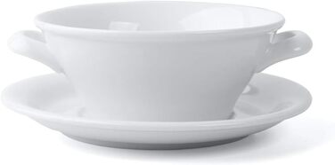 Набор суповых тарелок с блюдцами 450 мл, 12 предметов Holst Porzellan